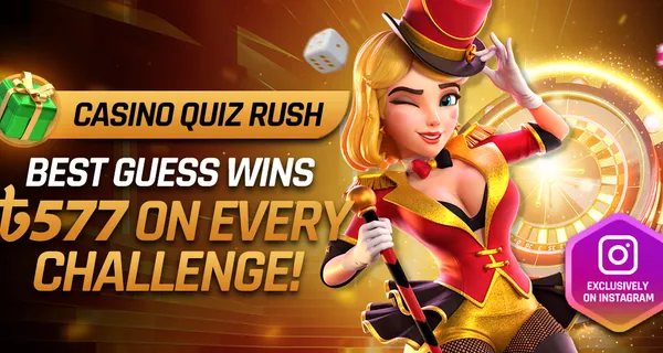 Casino Quiz Rush bonus banner — Jeetbuzz